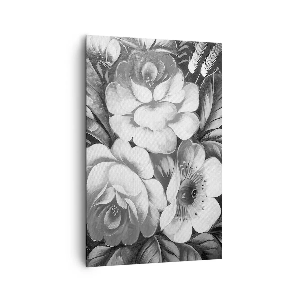 Obraz na plátne - Krásne dokonca v šedej - 80x120 cm