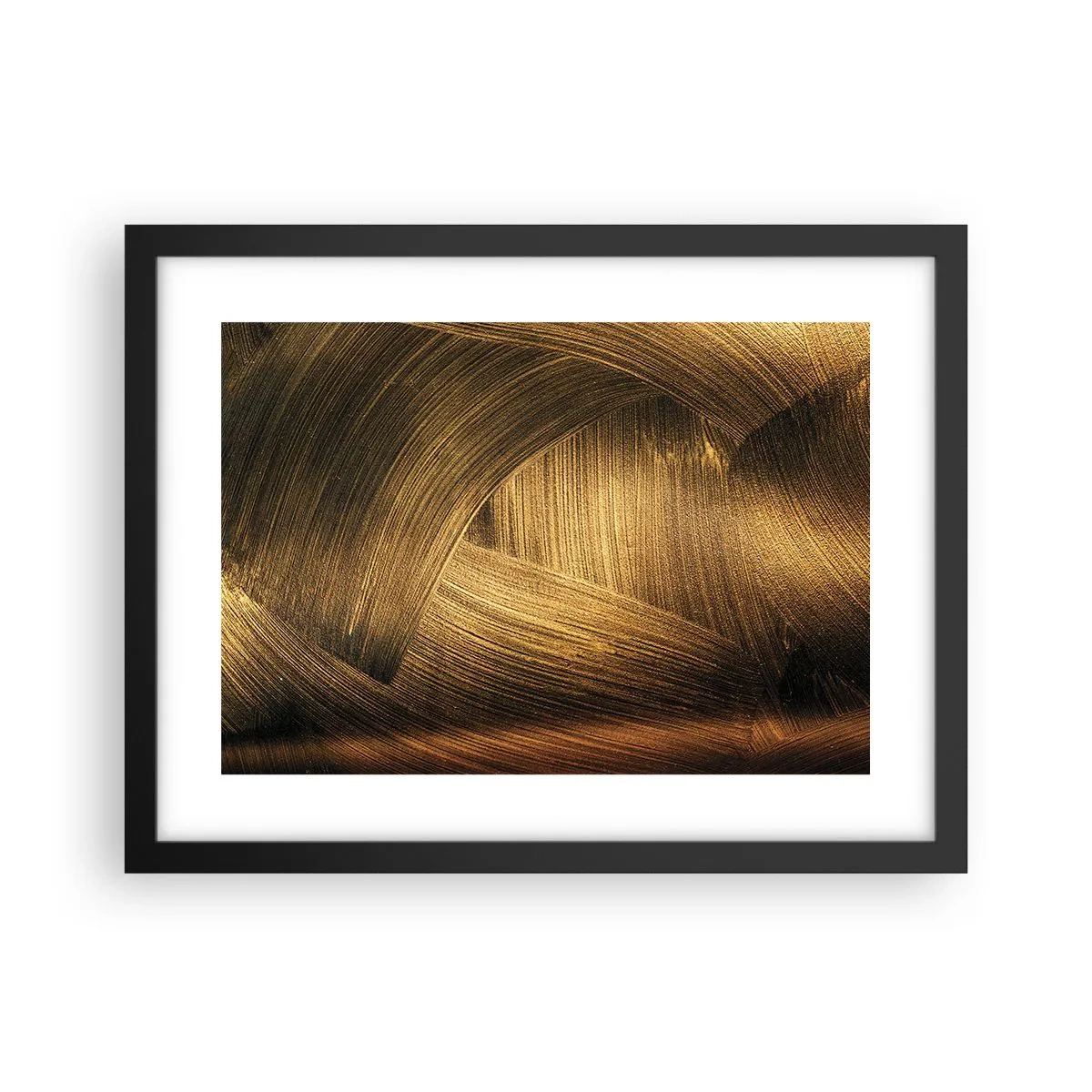 Plagát v čiernom ráme - V zlatom labyrinte - 40x30 cm