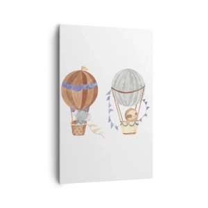 Obraz na plátne - Priatelia na cestách - 80x120 cm