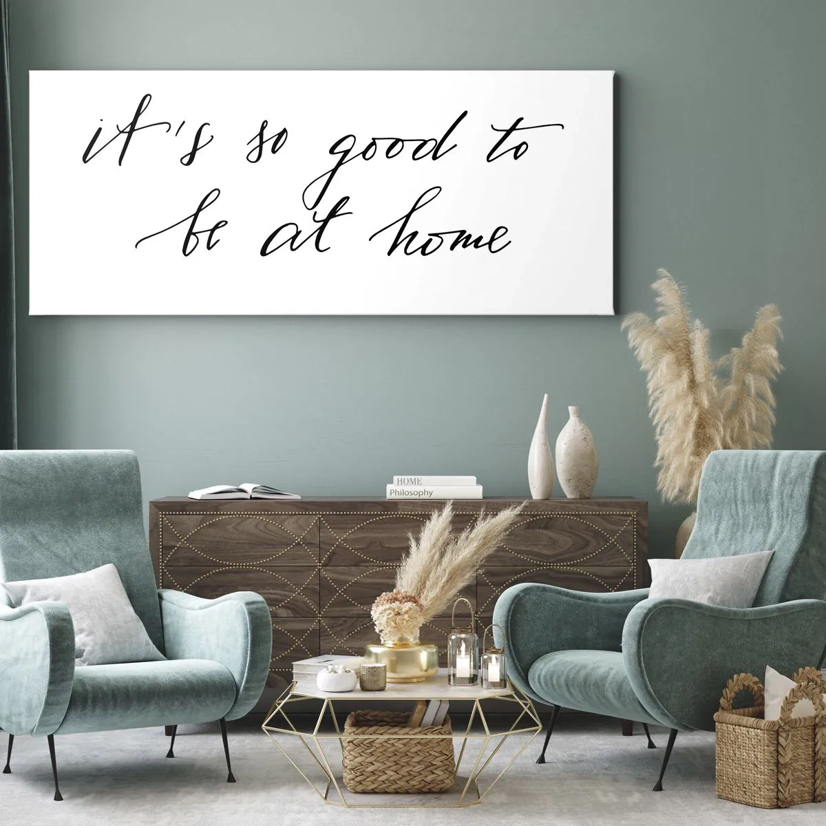 Obraz na plátne - Celá pravda - 90x30 cm