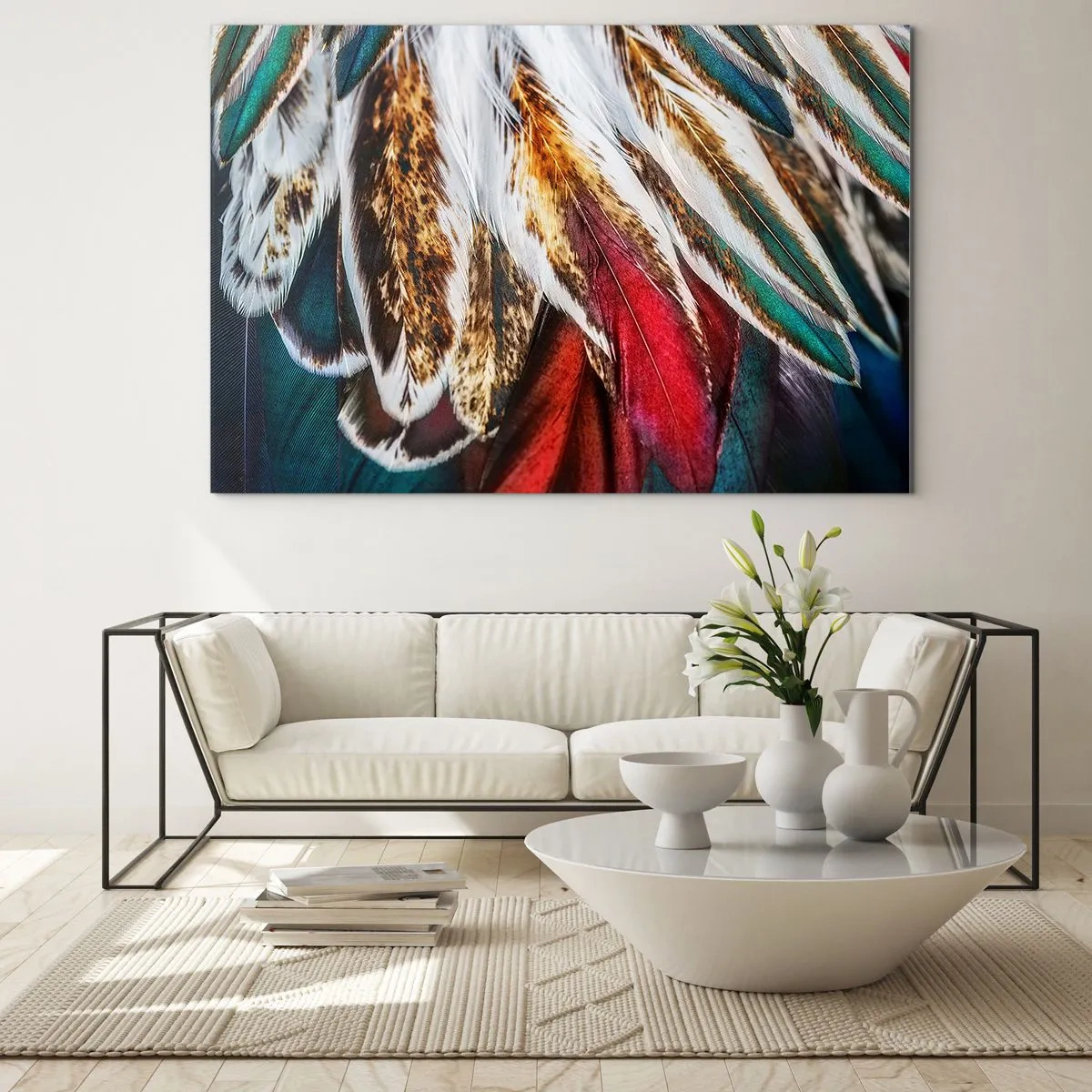 Obraz na skle - Tajomstvo letu - 100x70 cm