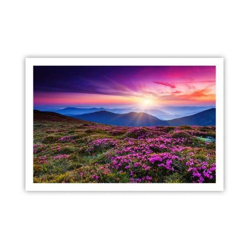 Plagát - Zavoňali svieže púčiky byliniek z obilných polí - 91x61 cm