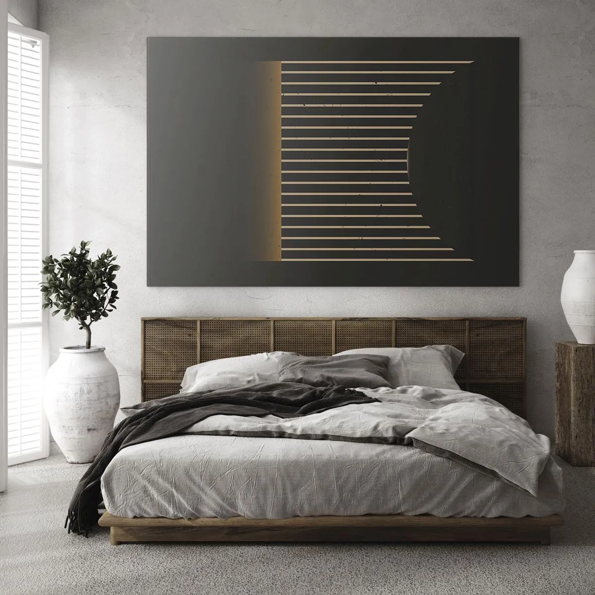 Obraz na skle - Preskúmať temnotu - 100x70 cm