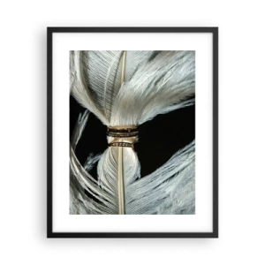 Plagát v čiernom ráme - …a neopustím ťa…. - 40x50 cm