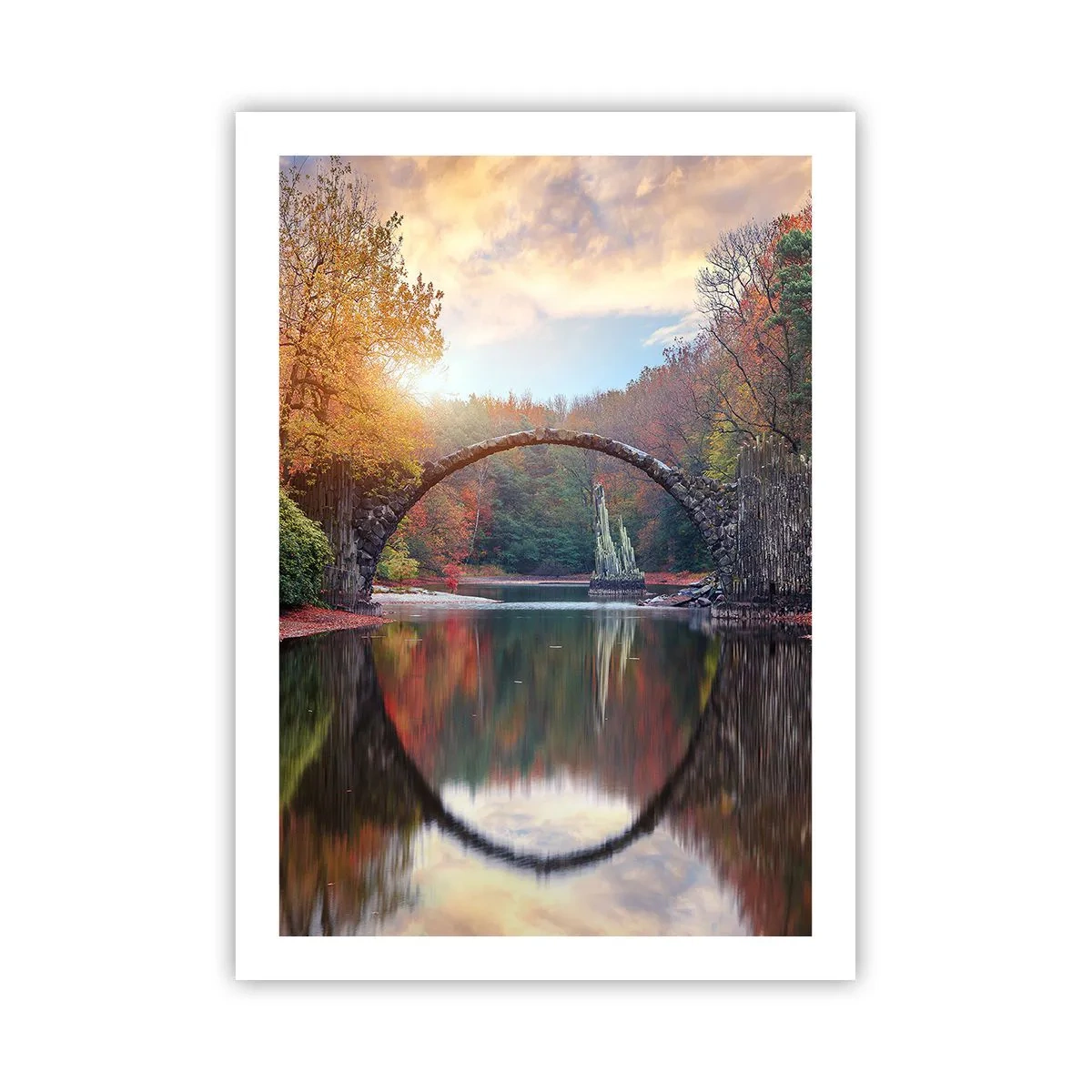 Plagát - Za zrkadlom - 50x70 cm