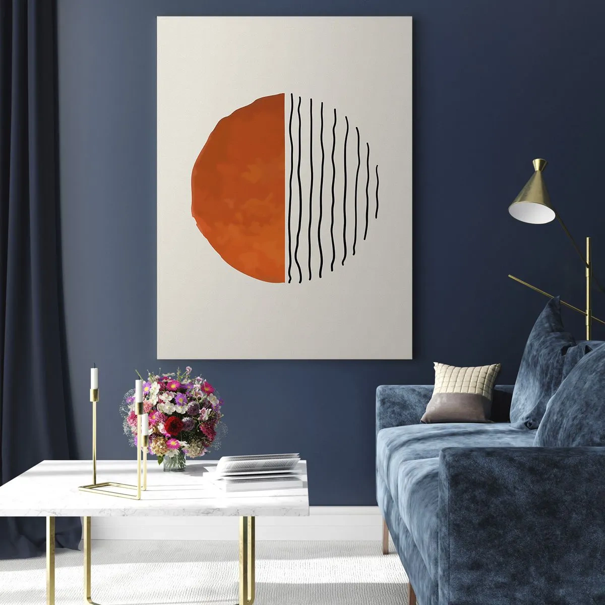 Obraz na skle - V japonskej atmosfére - 50x70 cm