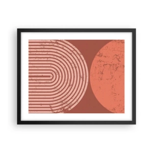 Plagát v čiernom ráme - Blízky vzťah - 50x40 cm