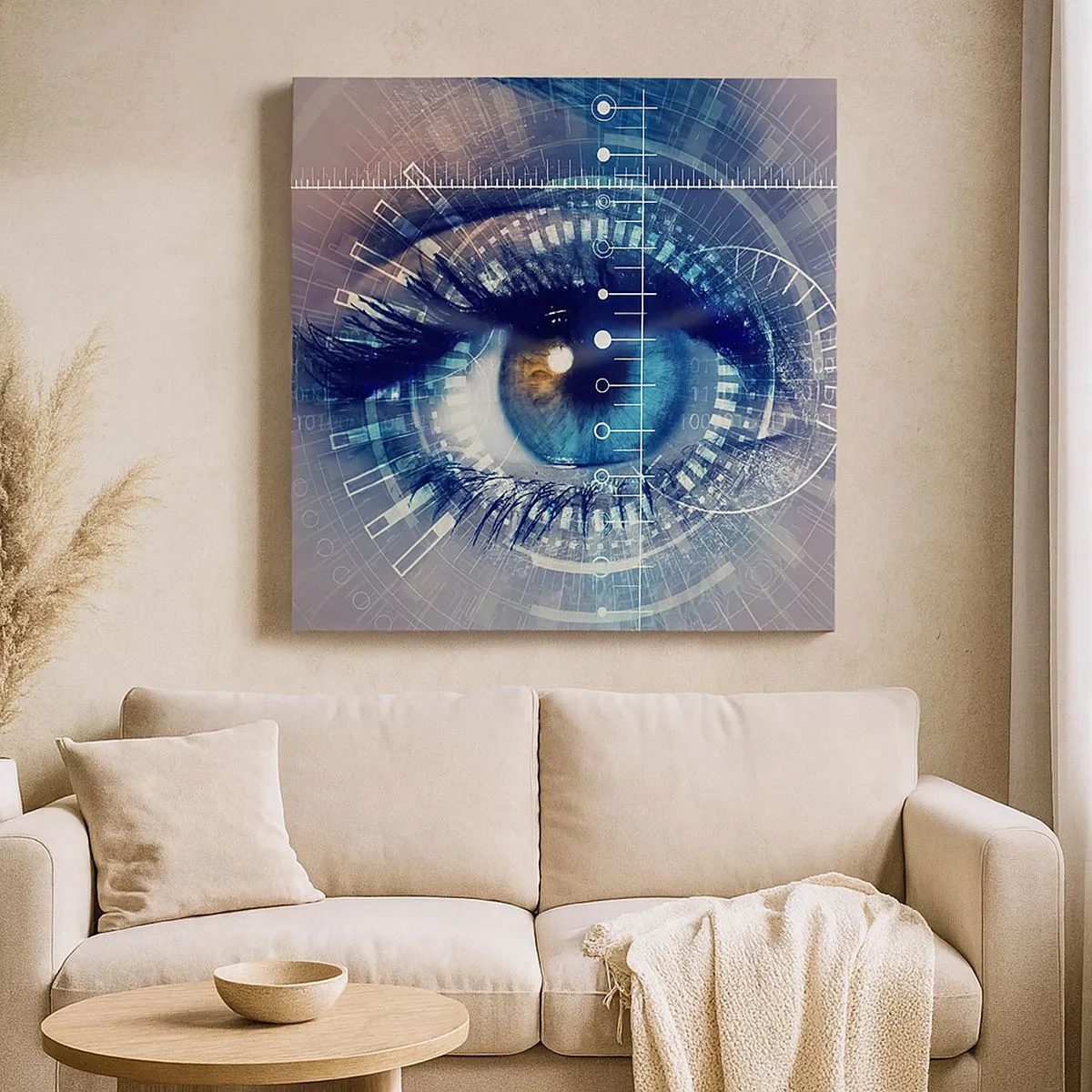 Obraz na plátne - Myslíš si, že ma poznáš - 30x30 cm