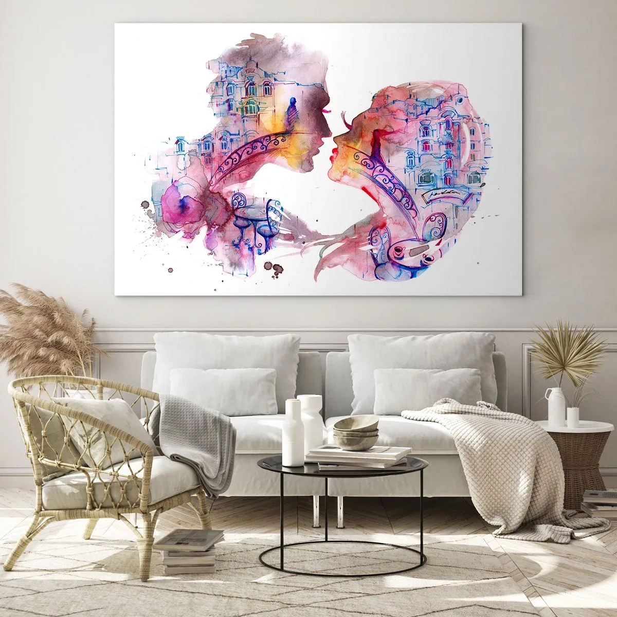 Obraz na skle - Tajomný most vzdychania - 100x70 cm