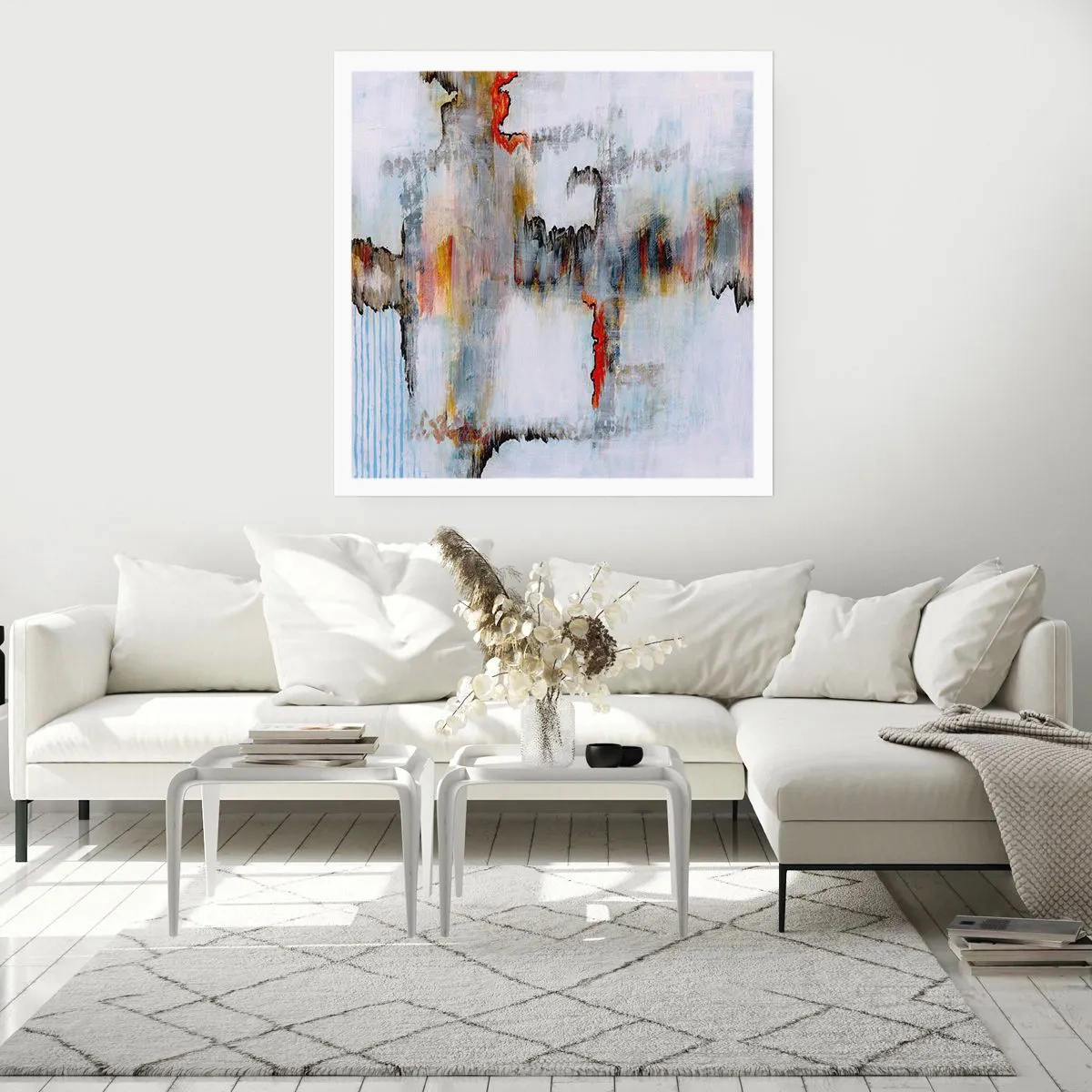 Plagát - Paličkou po vode - 60x60 cm