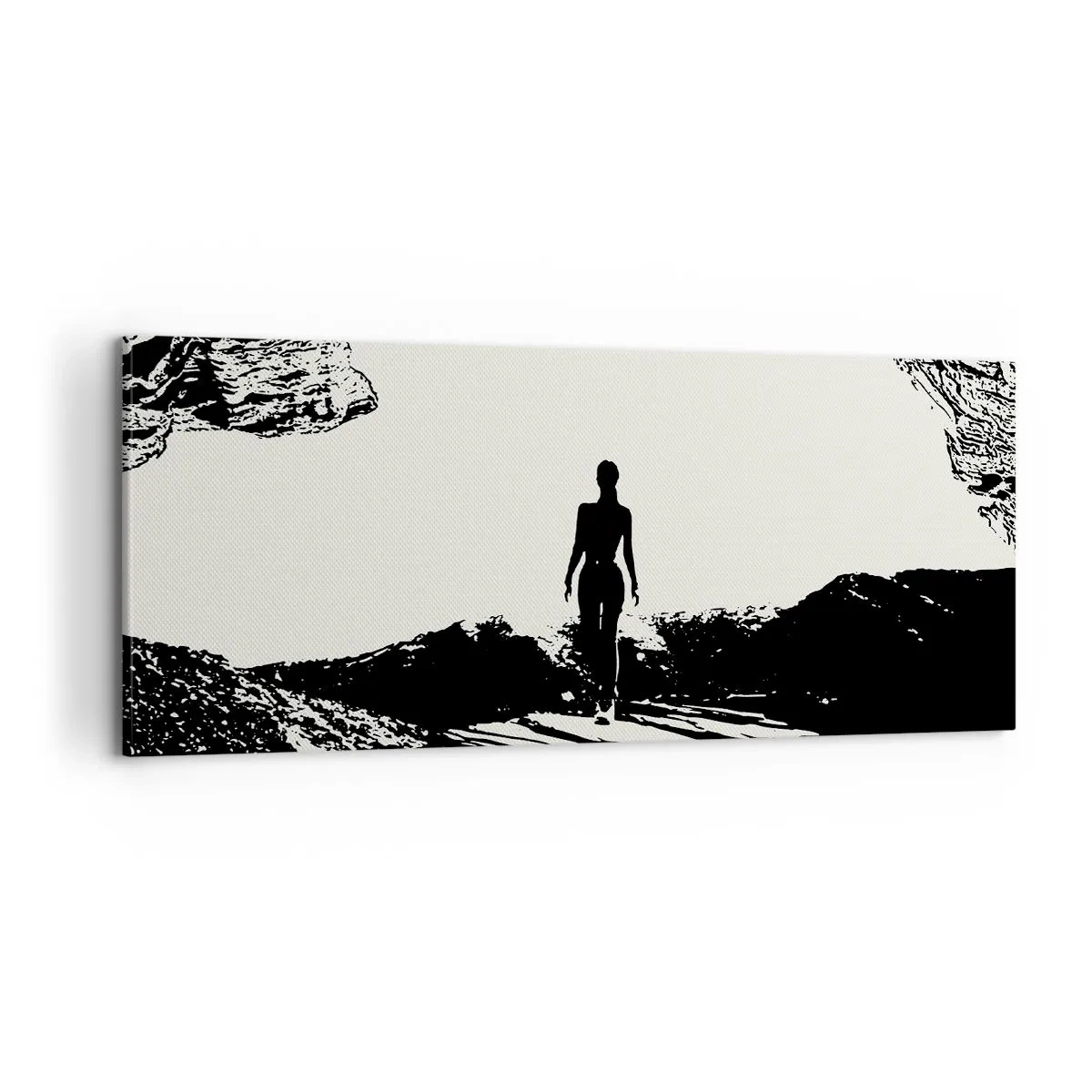 Obraz na plátne - Nový pohľad - 100x40 cm