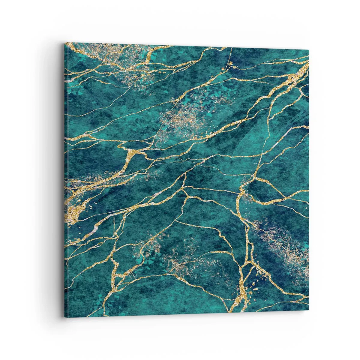 Obraz na plátne - Zlatá žila - 70x70 cm