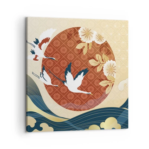 Obraz na plátne - Japonská rozprávka - 50x50 cm