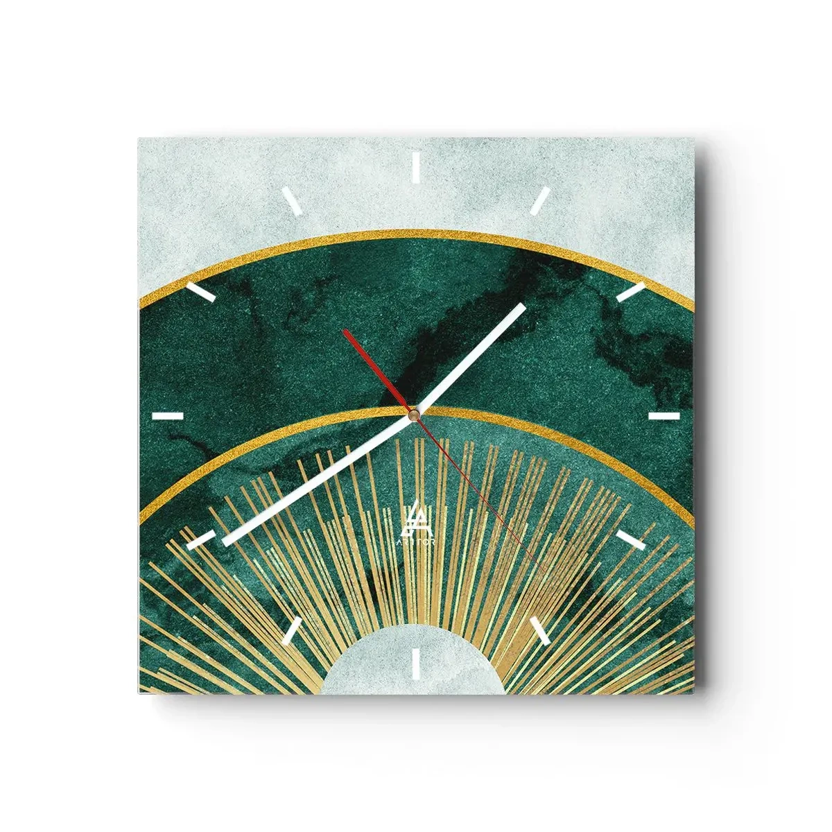 Nástenné hodiny - Iná slnečná sústava - 30x30 cm