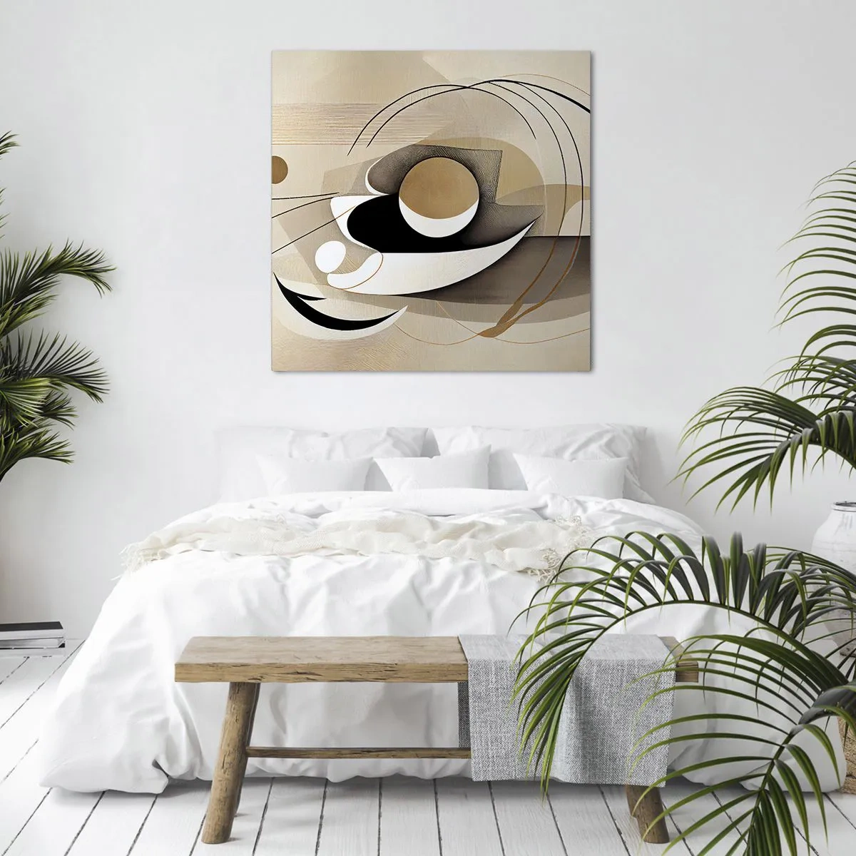 Obraz na plátne - Kompozícia: podstata vecí - 70x70 cm