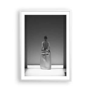 Plagát v bielom ráme - Rafinovaná jednoduchosť - 50x70 cm