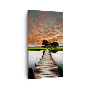 Obraz na plátne - Roztiahnite ruky - dýchajte  - 45x80 cm