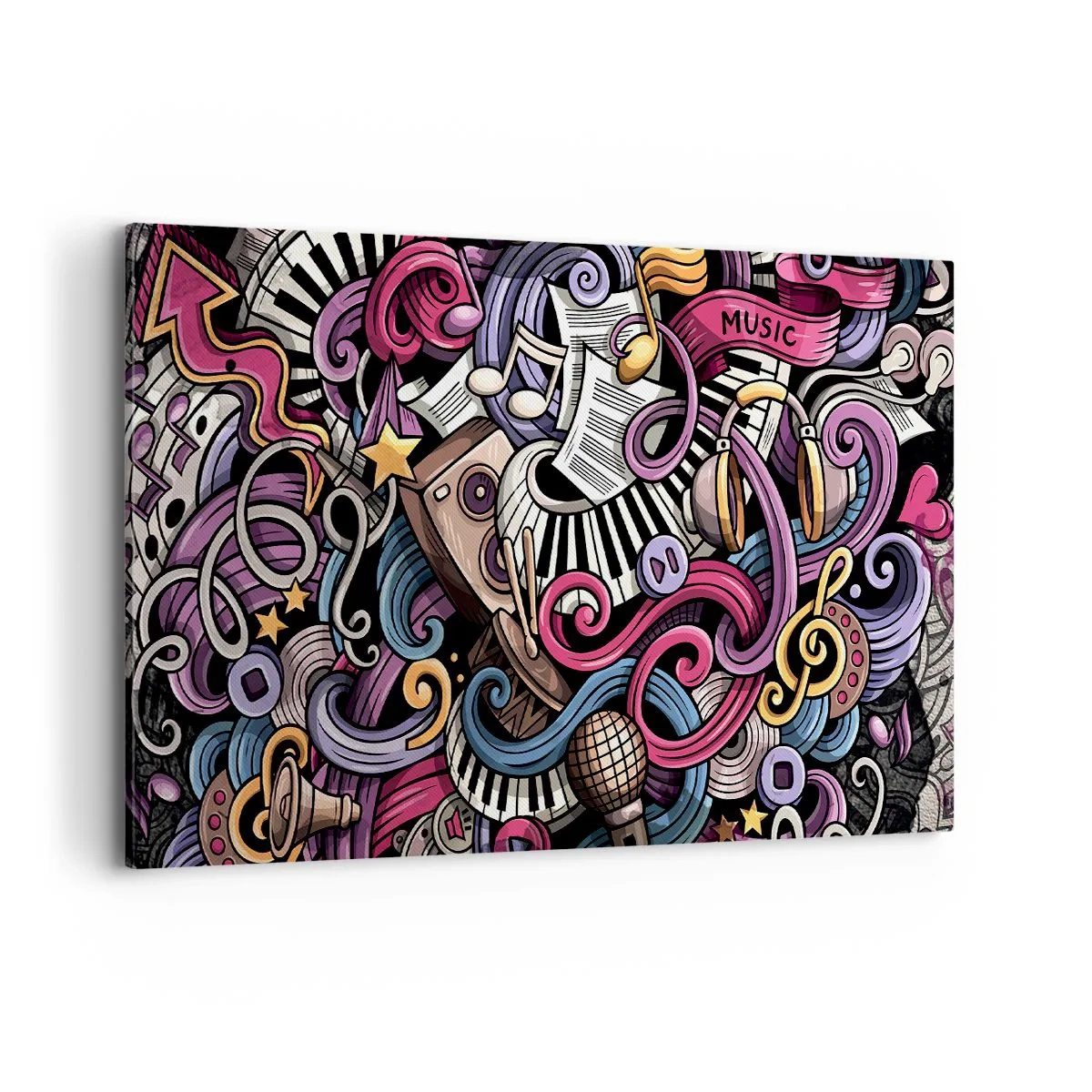 Obraz na plátne - Komplikovaná melódia - 100x70 cm