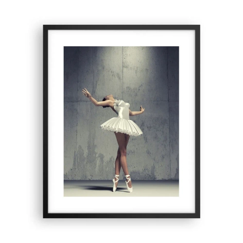 Plagát v čiernom ráme - Ľahko ako vták - 40x50 cm