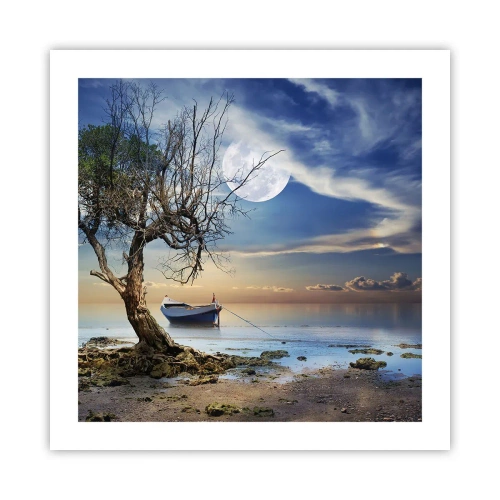 Plagát - Je to koniec alebo začiatok? - 50x50 cm