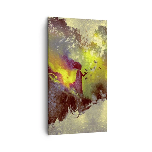 Obraz na plátne - Matka Príroda - 45x80 cm