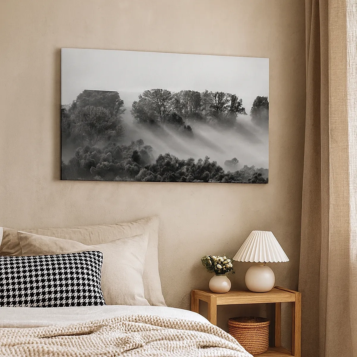 Obraz na plátne - Prebúdzanie zo spánku - 30x30 cm