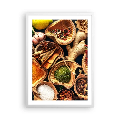 Plagát v bielom ráme - Vezmi si, čo chceš - 50x70 cm