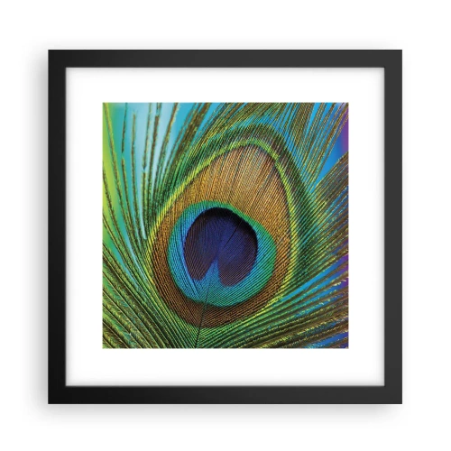 Plagát v čiernom ráme - Tvárou v tvár - 30x30 cm