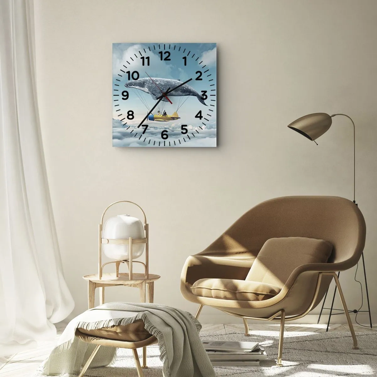 Nástenné hodiny - Prečo by nie? - 40x40 cm