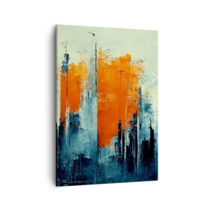 Obraz na plátne - Moderná krajina - 50x70 cm