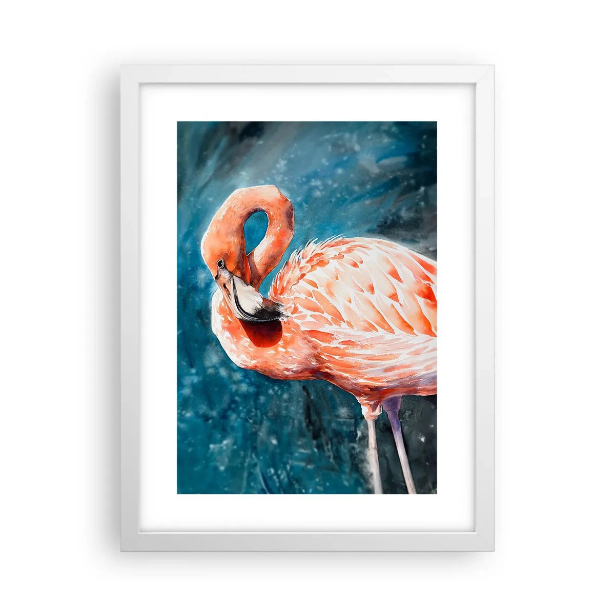 Plagát v bielom ráme - Dekoratívne od prírody - 30x40 cm