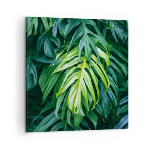 Obraz na plátne - Ponoriť sa do sviežosti - 50x50 cm