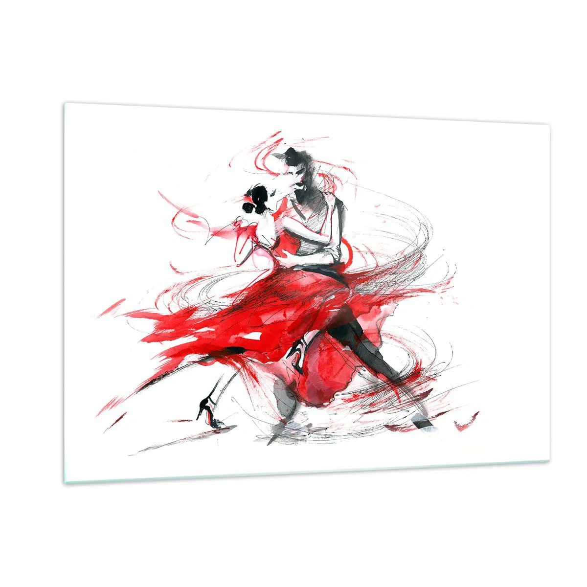Obraz na skle - Tango - rytmus náruživosťou - 120x80 cm
