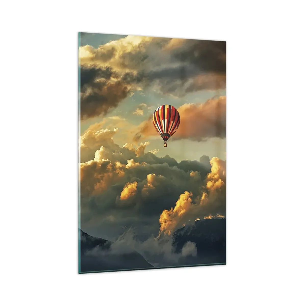 Obraz na skle - Letím, lebo chcem - 80x120 cm