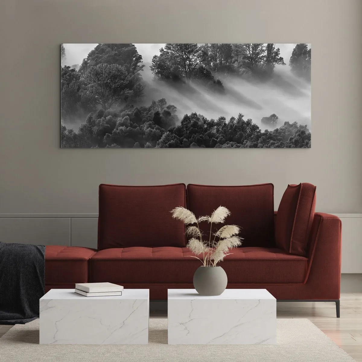 Obraz na skle - Prebúdzanie zo spánku - 120x50 cm