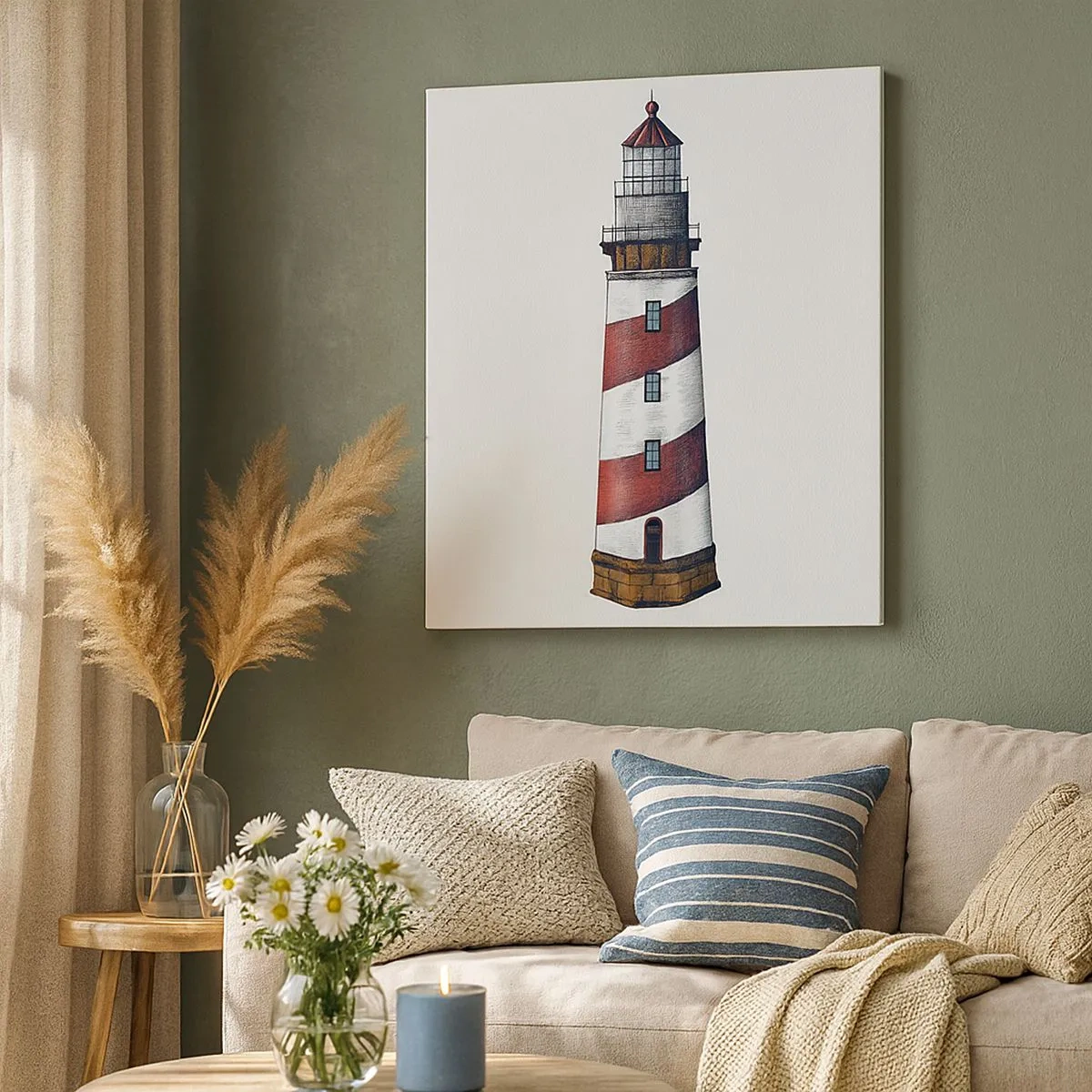 Obraz na plátne - Vždy na stráži - 30x30 cm