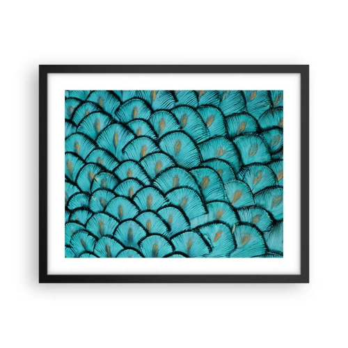 Plagát v čiernom ráme - Veľká slávnosť peria - 50x40 cm