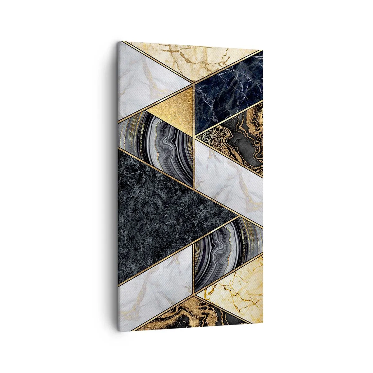 Obraz na plátne - Kameň vedľa kameňa - 45x80 cm