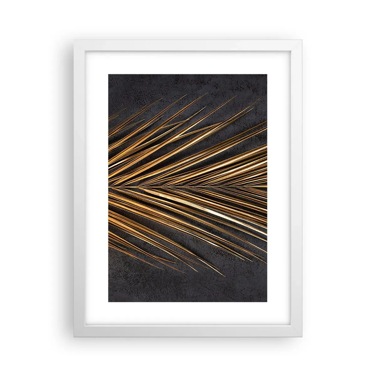 Plagát v bielom ráme - Zlato trópov - 30x40 cm