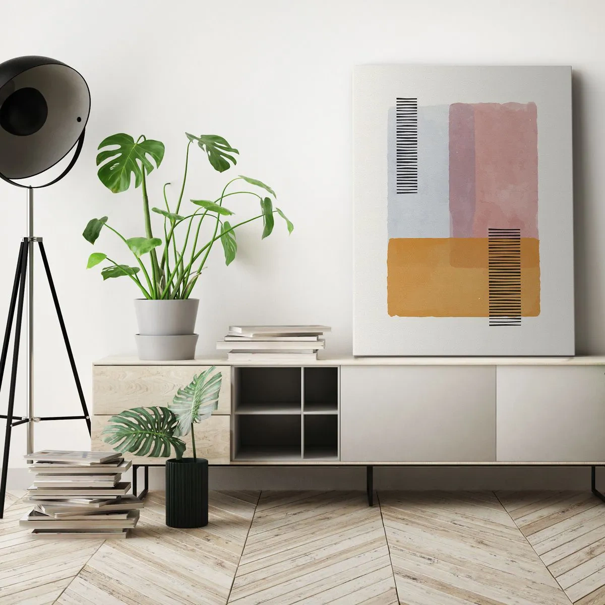 Obraz na plátne - Z rohu do rohu - 55x100 cm