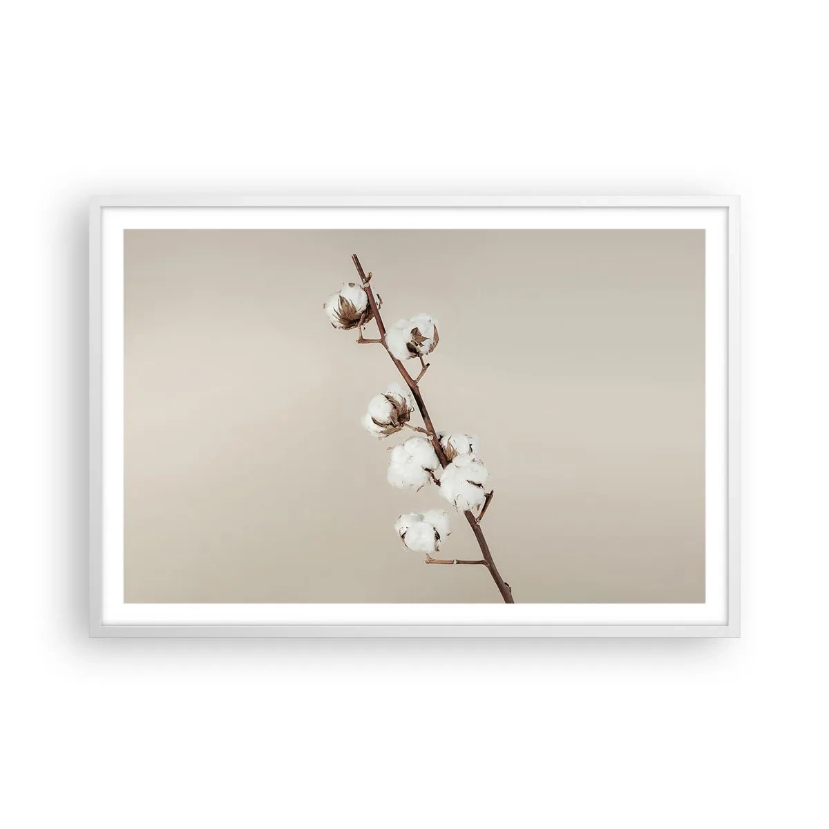 Plagát v bielom ráme - Pri zdroji mäkkosti - 91x61 cm
