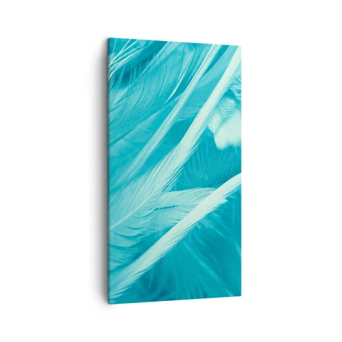 Obraz na plátne - Utopiť sa v páperí - 45x80 cm