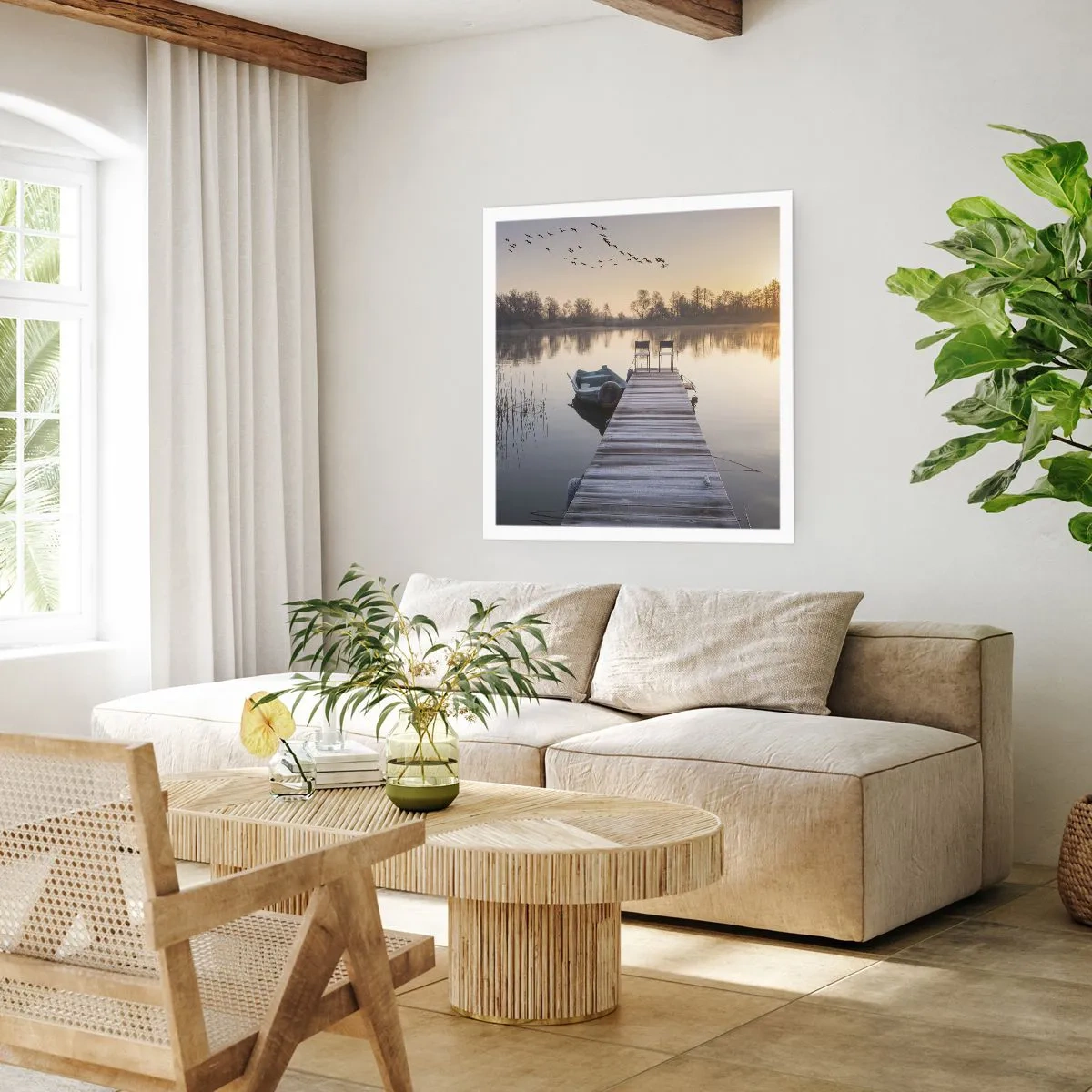 Plagát - Časom sa vrátim - 50x50 cm