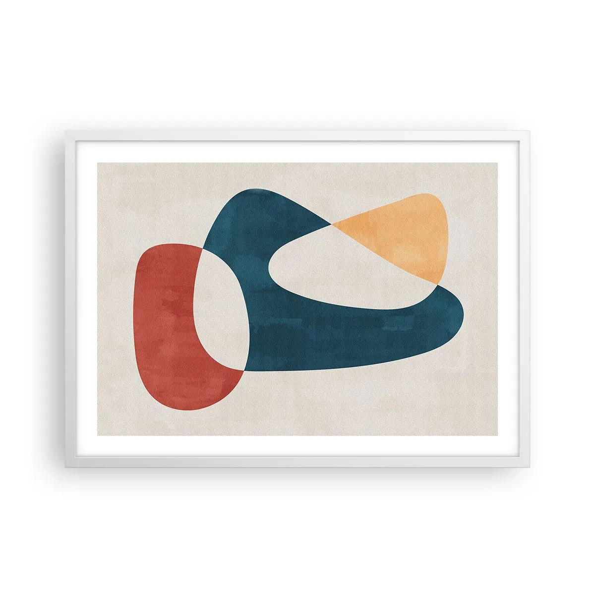 Plagát v bielom ráme - Vplyvy a metamorfózy - 70x50 cm