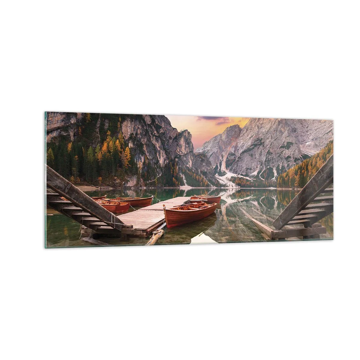 Obraz na skle - Sľub dňa - 100x40 cm