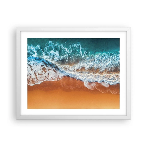 Plagát v bielom ráme - Vždy pár - 50x40 cm