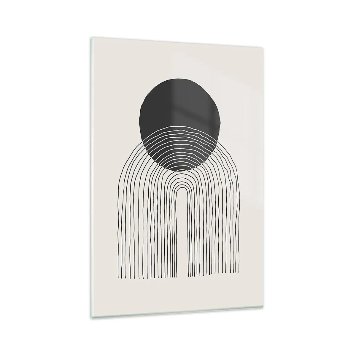 Obraz na skle - Chvenie a istota - 80x120 cm