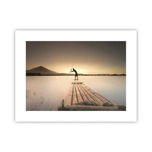 Plagát - Pred odpočinkom - 40x30 cm