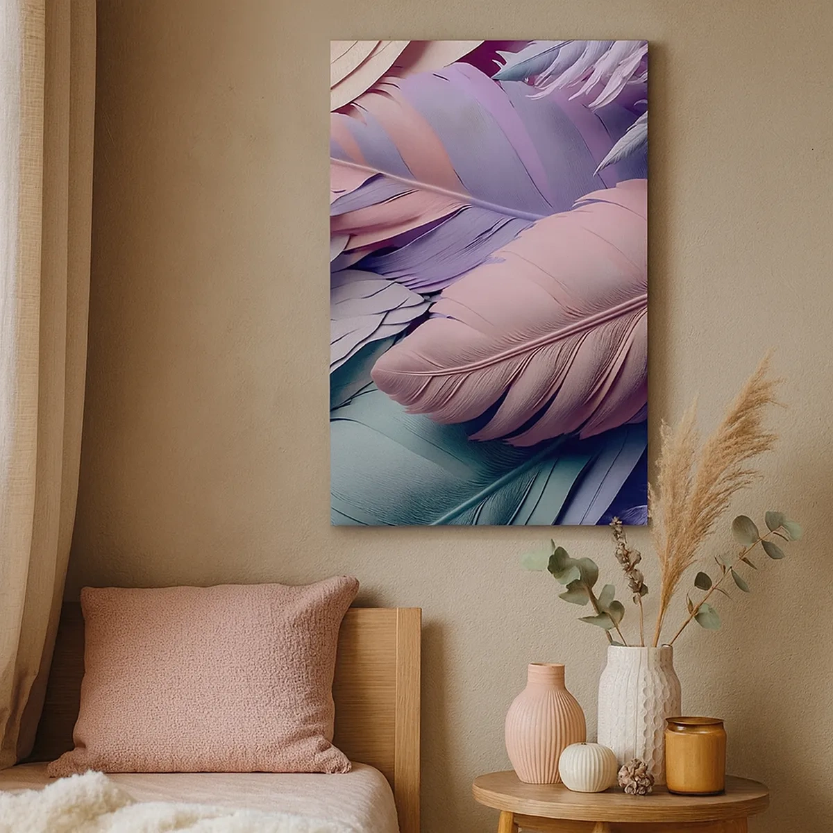 Obraz na plátne - Vtáčí štýl - 50x70 cm