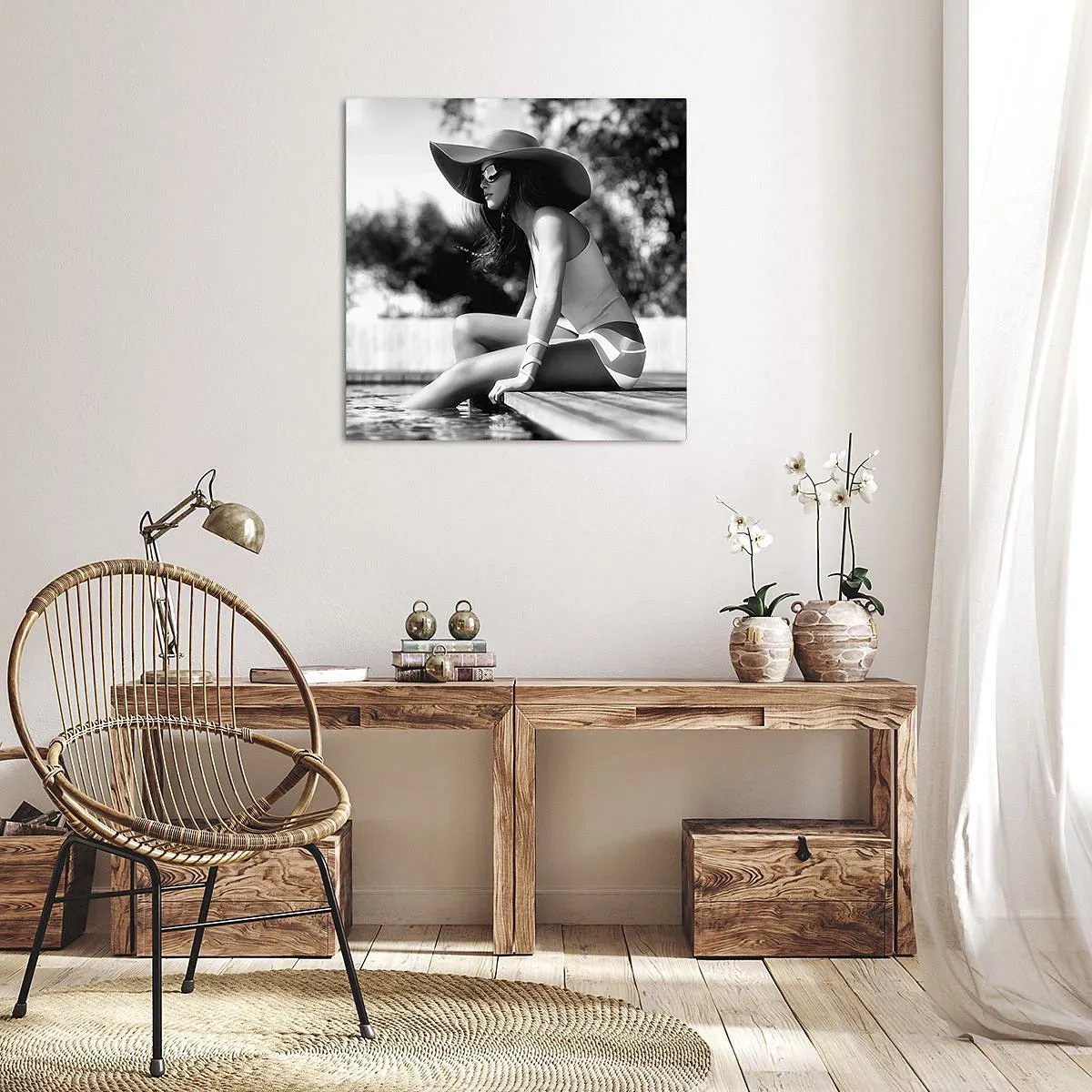 Obraz na plátne - Letný sen - 30x30 cm